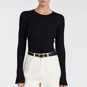 DISSH ADA LONG SLEEVE KNIT TOP